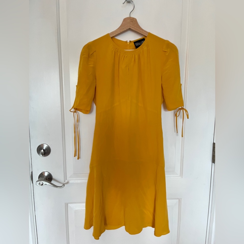 Golden yellow Vena Cava dress XS
